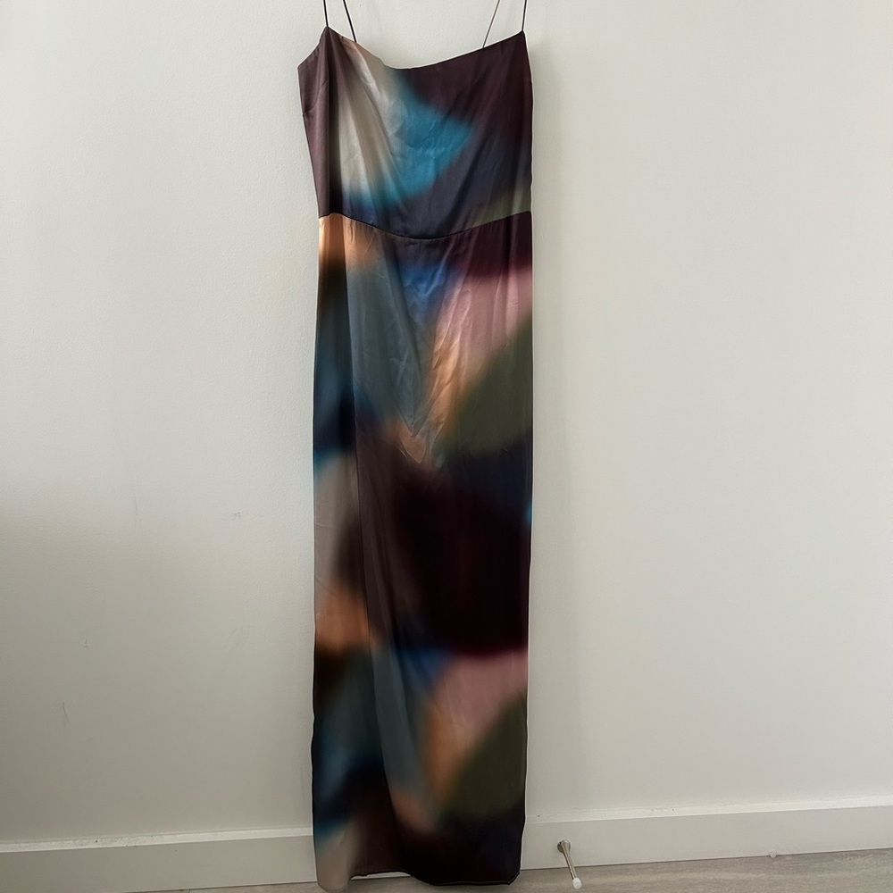 Reformation Frankie Silk dress - Blue size 10